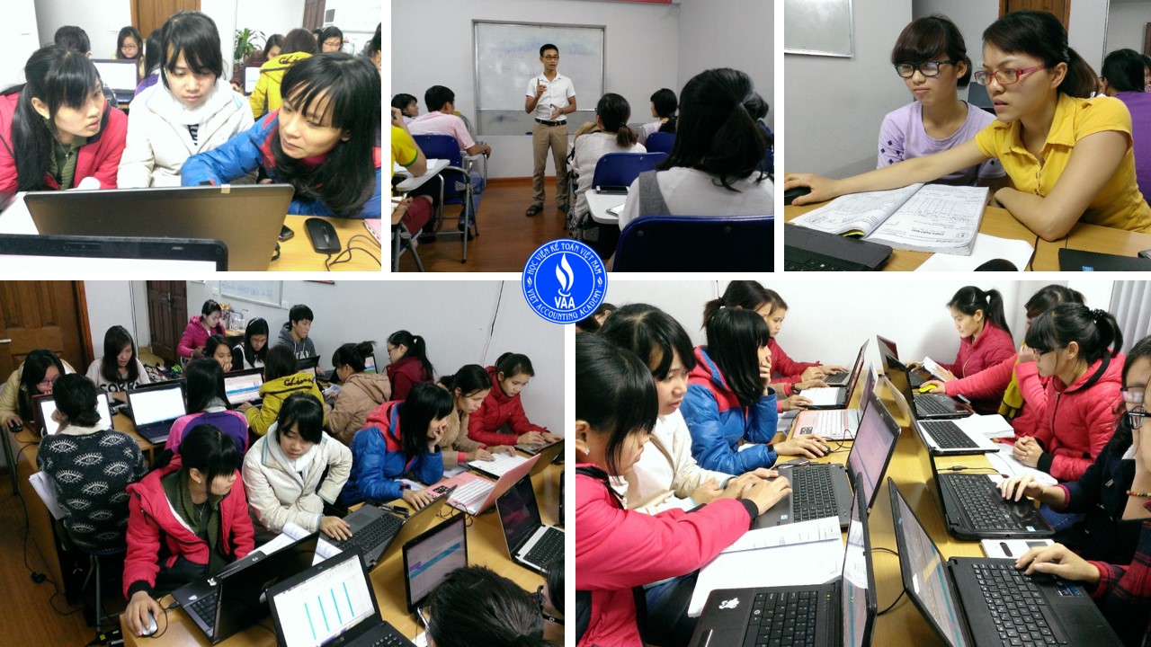 Học kế toán thực tế